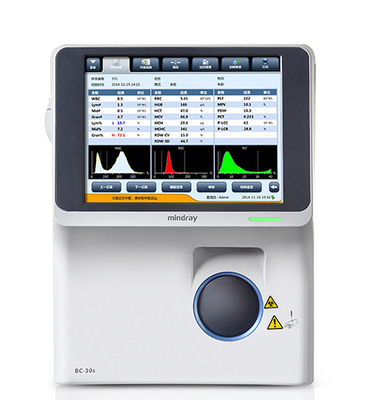 Newest Model Blood Serum/Hematology Analyzer Mindray BC30S New Plasma Meter CBC Machine Replace Because-3000plus Because-2800